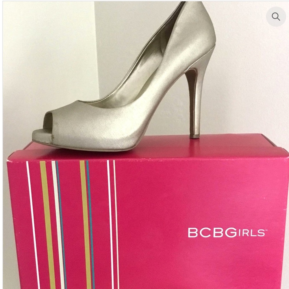 BCBGeneration Peep Toe Pumps